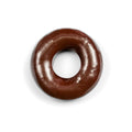 Plain chocolate dipped donut