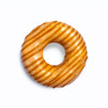 Caramel filled donut with caramel glaze