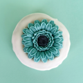 Mother's Day blue flower donut