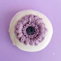 Mother's Day purple flower donut
