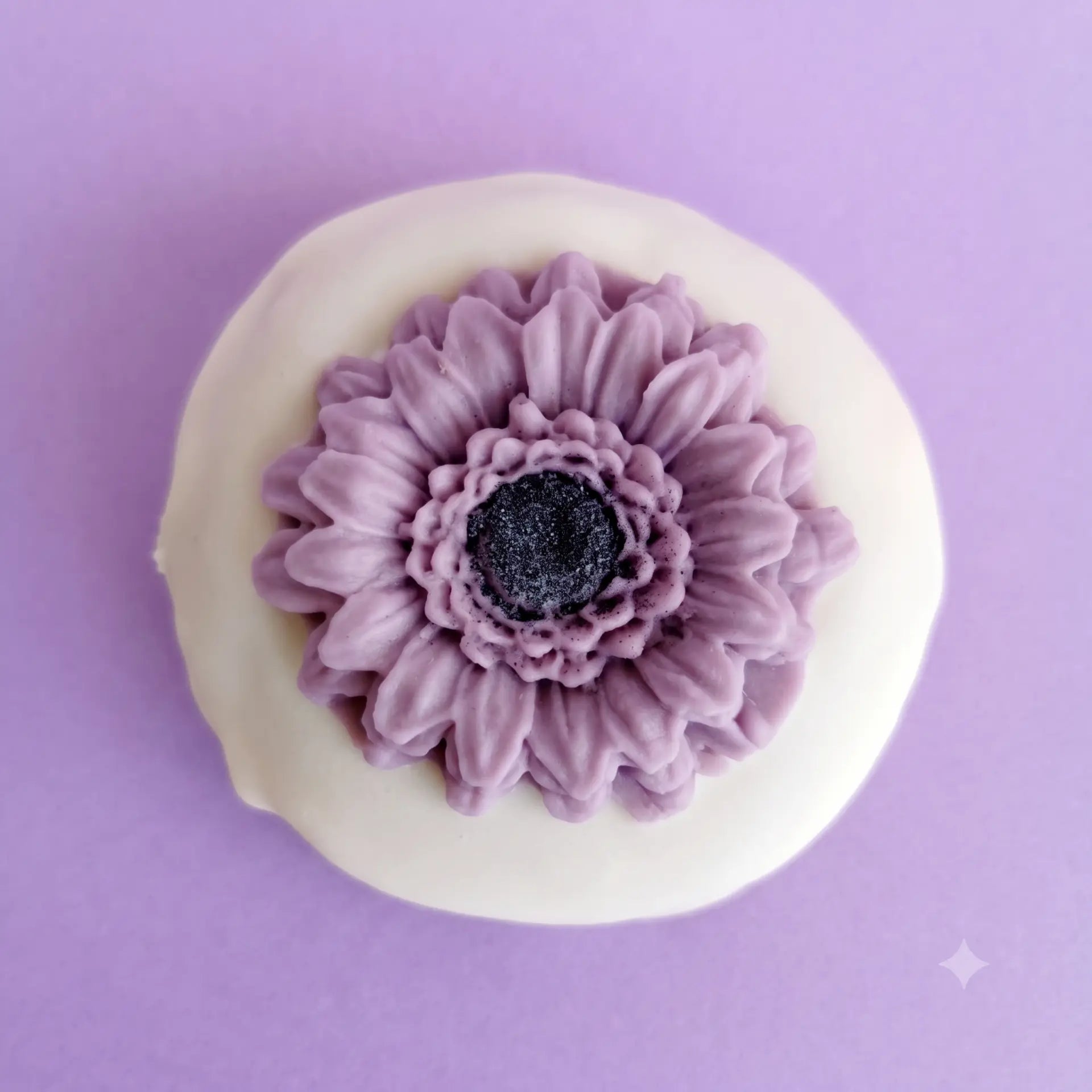 Mother's Day purple flower donut